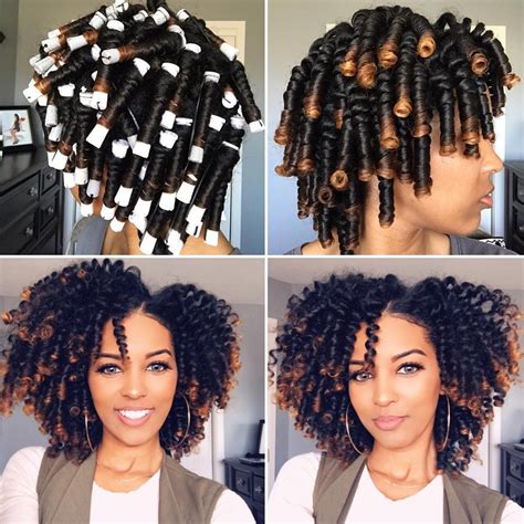 Black Hair Perm Rods