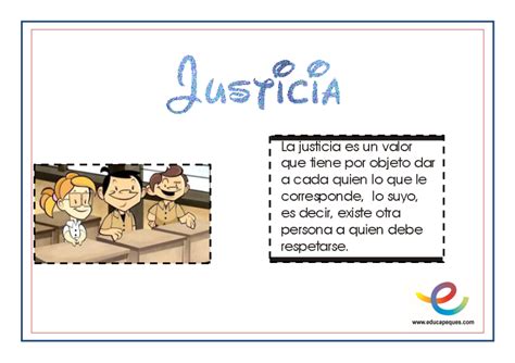 Frases Infantiles Sobre El Valor De La Justicia En El Mundo