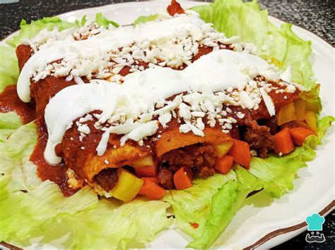 Enchiladas Morelianas Receta Mexicana