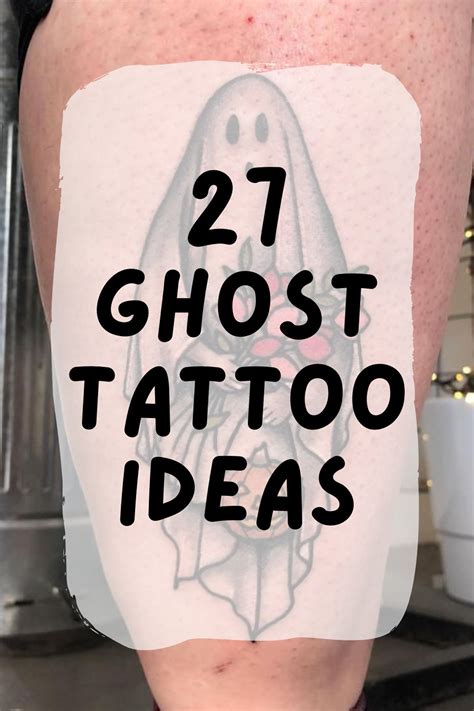 27 Ghost Tattoo Ideas Cute Spooky Designs Tattoo Glee