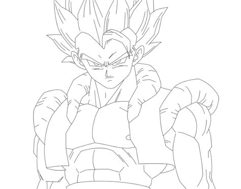 Coloring page coloring book dragonll z pages advanced pdf online. Dragon Ball Z Gogeta Coloring Pages - Coloring Home