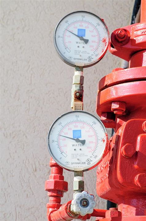 Water Pressure Gauge Photograph By Photostock Israelscience Photo