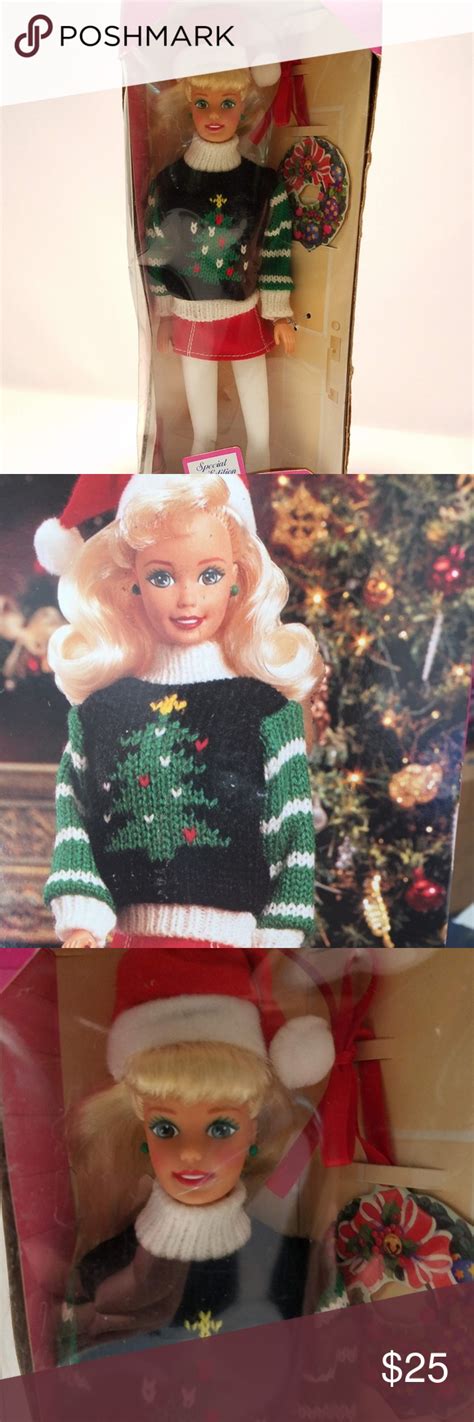 1996 Holiday Season Barbie Special Edition Nib Holiday Season Barbie Holiday