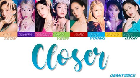 Closer Girls Generation Snsd Tradução Em Pt Br Youtube