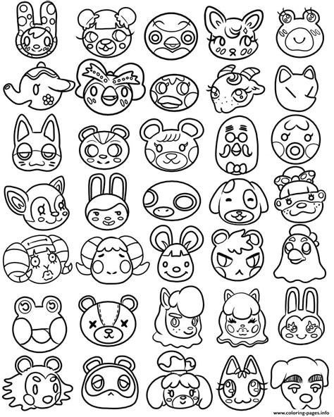 Coloring Sheet Cute Animals Coloring For Kids