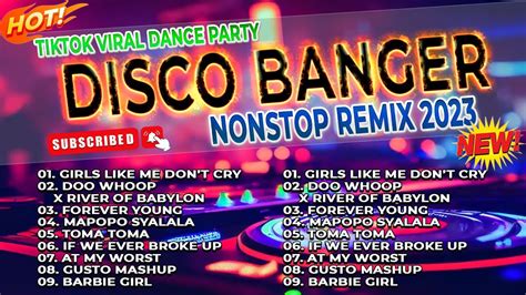 disco banger remix nonstop dance party remix 2023 nonstop bass remix 2023 youtube