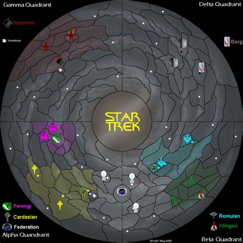 Star Trek Quadrant Map By Digikevin10 On Deviantart