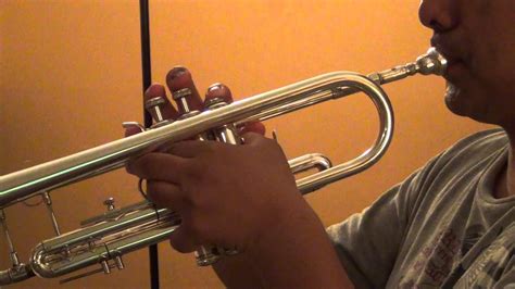 Aprendiendo A Tocar Trompeta 4 Posiciones Sostenidos Do Re