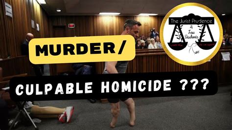 What Is The Difference Between Murder And Culpable Homicide Sa Case