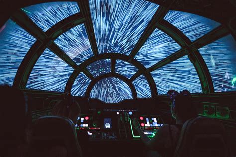 Millennium Falcon Jumping Into Hyperspace Shot With The X T3 And 16mm