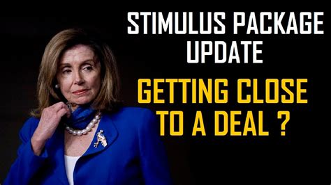 Getting Close Second Stimulus Check And Stimulus Package Update Aug 42020 Youtube
