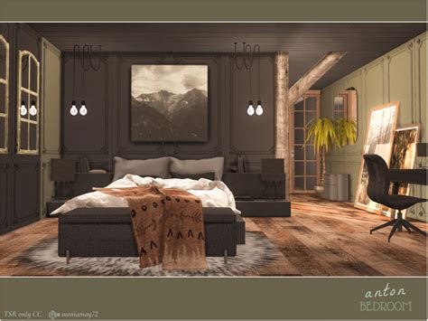 The Sims Resource Anton Bedroom Tsr Only Cc