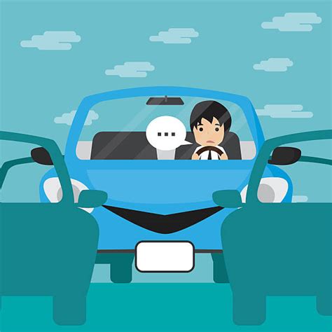 Tired Young Driver Illustrations Royalty Free Vector Graphics And Clip