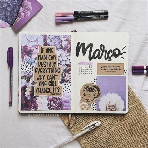 20 Purple Bullet Journal Layout Ideas Elizabethjournals Planner