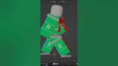 Roblox Blender Walk Animation R15 Youtube