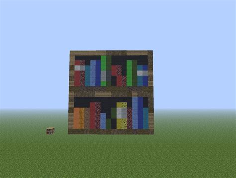 16 X 16 Bookshelf Minecraft Project