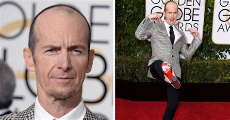 suits you sir american horror story s denis o hare wears heels to golden globes daily star