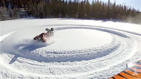 Axis And Alpha Snowmobile Carving Filmed With Rylo 360 Youtube