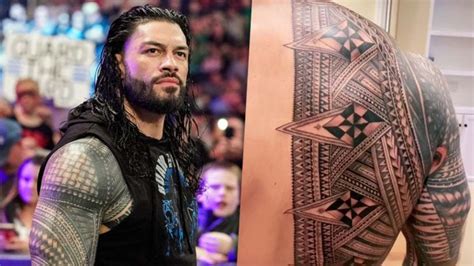 Roman Reigns Shows Off New Back Tattoo Video Se Scoops Wrestling News Results And Interviews