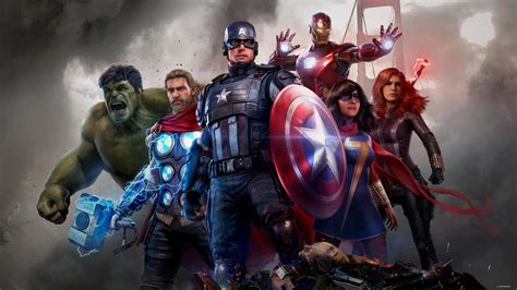Marvels Avengers Game Full Cast List Push Square