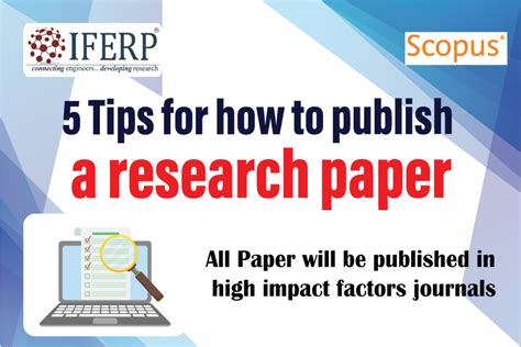Tips For How To Publish A Research Paper