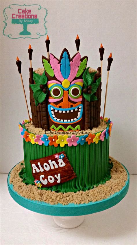 Hawaiian Birthday Cake Hawaiian Cake Hawaiian Cakes Luau Pinte - birijus.com | Hawaiian birthday ...