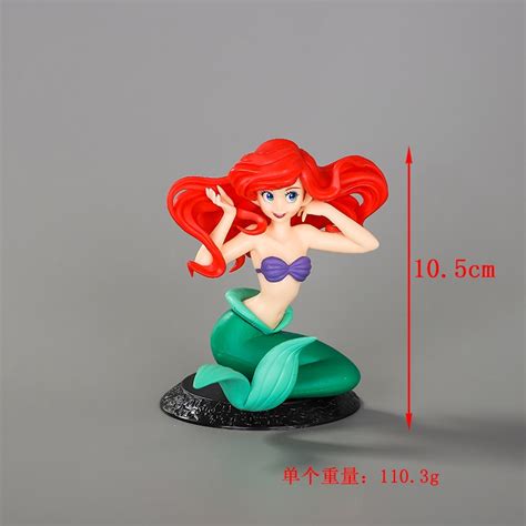 10cm ariel disney princess the little mermaid action figures toy ariel doll