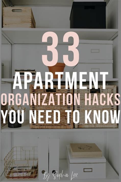 33 Seriously Genius Apartment Organization Hacks You Should Know About