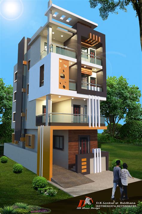 Take a 3d photo approve reject. 3D hone | Small house elevation design, House front design ...