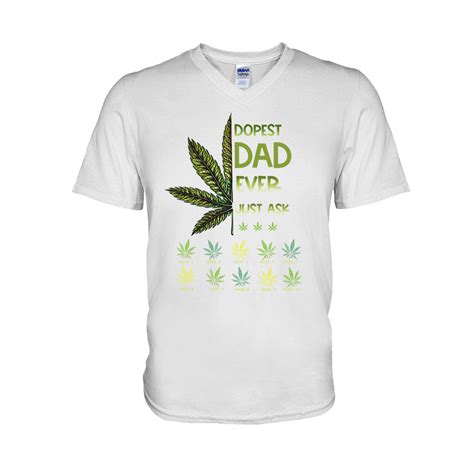 Dopest Dad Ever Personalized Fathers Day T Shirt And Hoodie