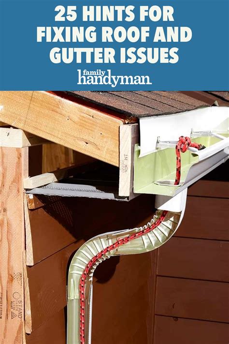 25 Ways To Fix Gutter Leaks And Other Roofing Issues Diy Gutters