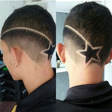50 Creative Star Designs Haircuts To Shoot For