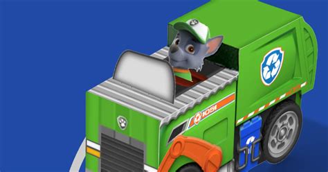 You can find here 68 free printable coloring pages of animated tv series paw patrol for boys, girls and adults. PAW Patrol Rocky Paper Vehicle Toy | Nickelodeon Parents