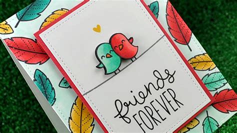 How To Make A Friendship Card Youtube