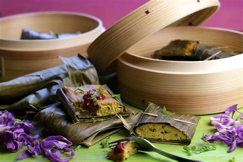 Appetizing otak otak fried rice. Malaysia Vegan Cookbook - The Lotus and the Artichoke