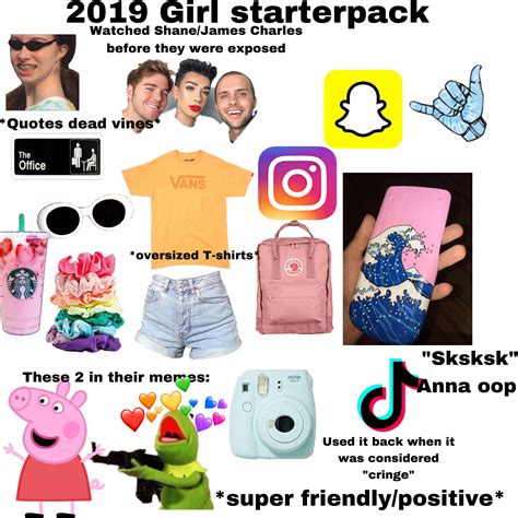 2019 Girl Starterpack Rstarterpacks