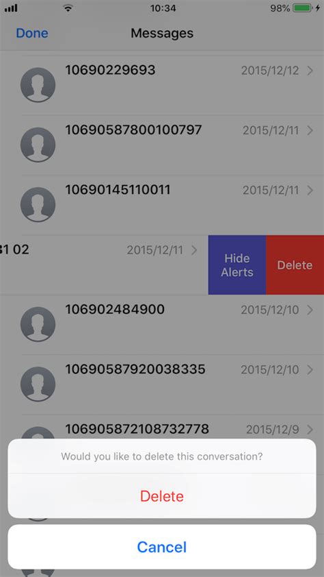 Three Ways To Stop The Delete Message Confirmation In Ios 113