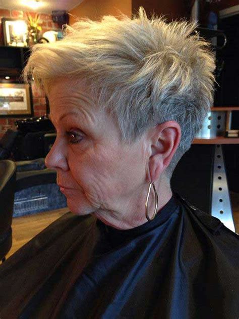 2019 Short Hairstyles For Older Women With Thin Hair