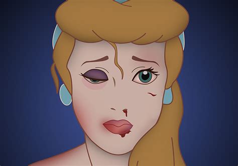 Des Princesses Disney Victimes De Violences Conjugales Elle