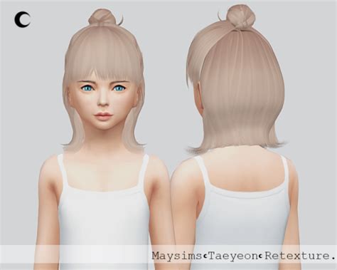 Alpha Hair In 2021 Sims 4 Sims Hair Sims 4 Toddler