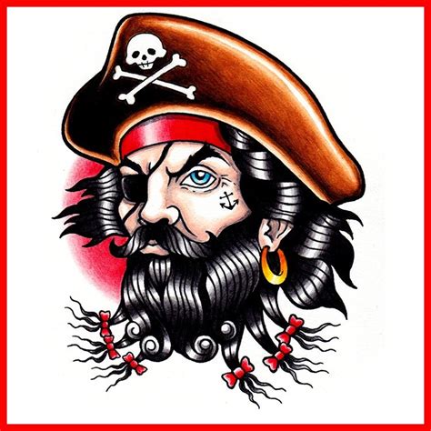 Pirate Tattoos And Pirate Tattoo Meanings