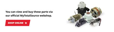 Starters And Alternators Discover Our Range Tvh Parts South Africa