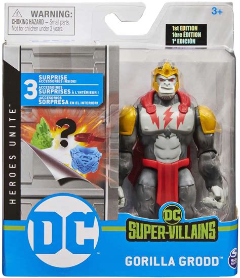 DC DC Universe Gorilla Grodd 4 Action Figure Spin Master ToyWiz