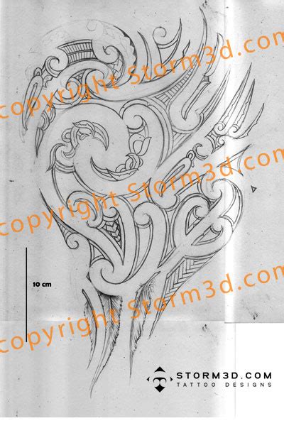 Shoulder Tribal Tattoos Drawings In Pencil