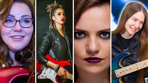 Female Guitarists On Youtube International Womens Day Edition Youtube