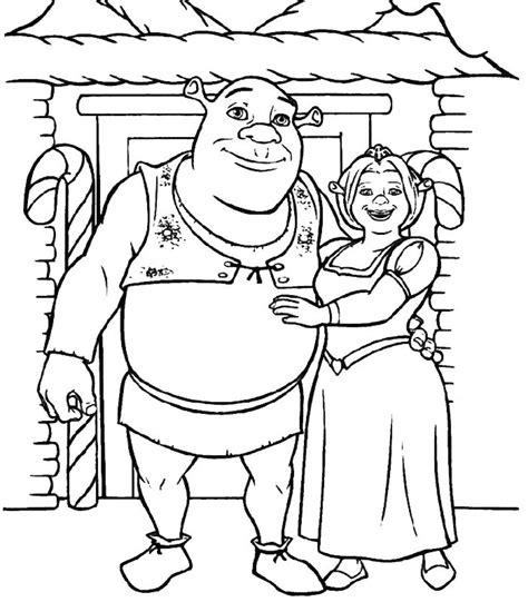 Awesome Shrek Colouring Pages Pages Coloring Pages For Kids Free