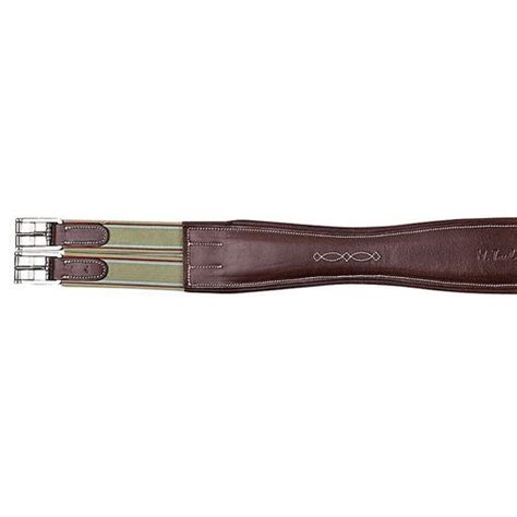 Marcel Toulouse Contour Shaped Padded Leather Girth Leather Contour
