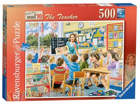 Ravensburger 14676 Happy Days At Work The Teacher 500 Teile Puzzle