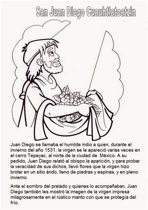Dopo le apparizioni, juan diego orientò la sua vita decisamente verso dio. El Rincón de las Melli: San Juan Diego Cuauhtlatoatzin, reseña