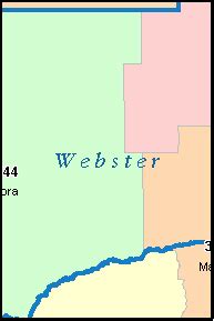Estimated zip code population in 2016: WEBSTER County, Mississippi Digital ZIP Code Map